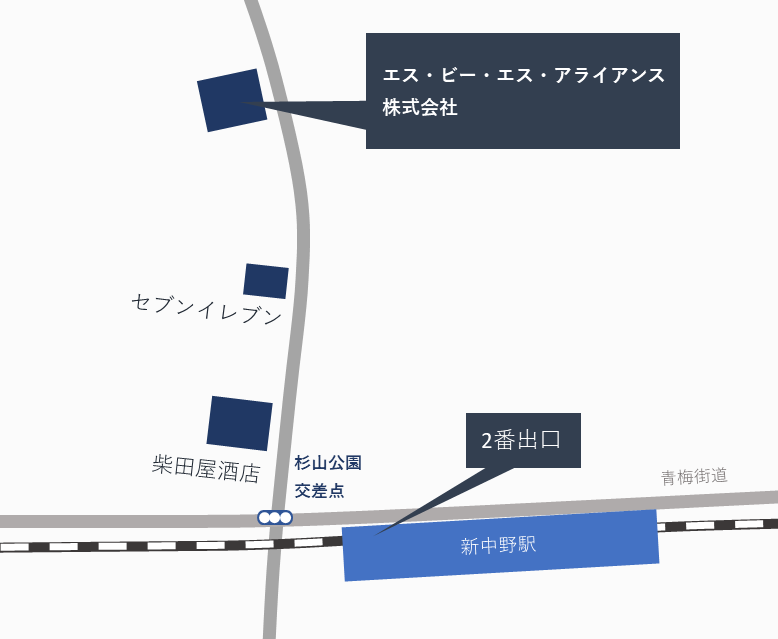 アクセスマップ